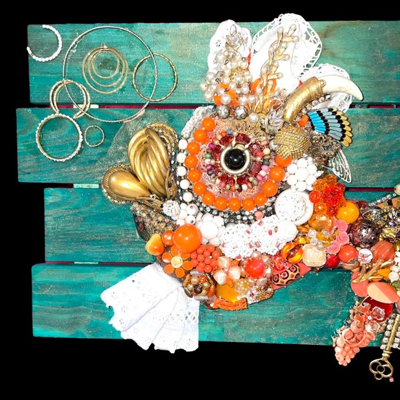 Vintage Jewelry MAMA NEMO Mosaic - Picture 2 of 6